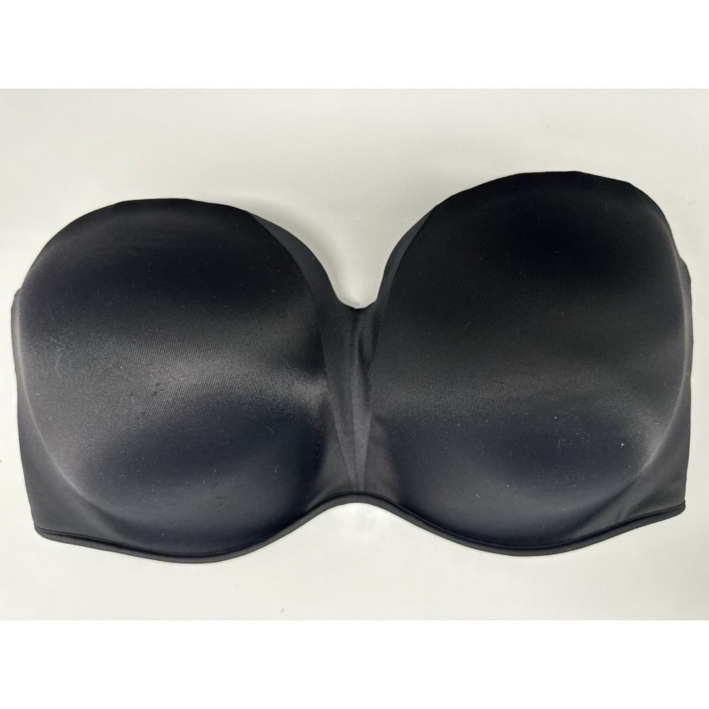 SOMA Stunning Starlet Strapless Bra 38G Black NO STRAPS